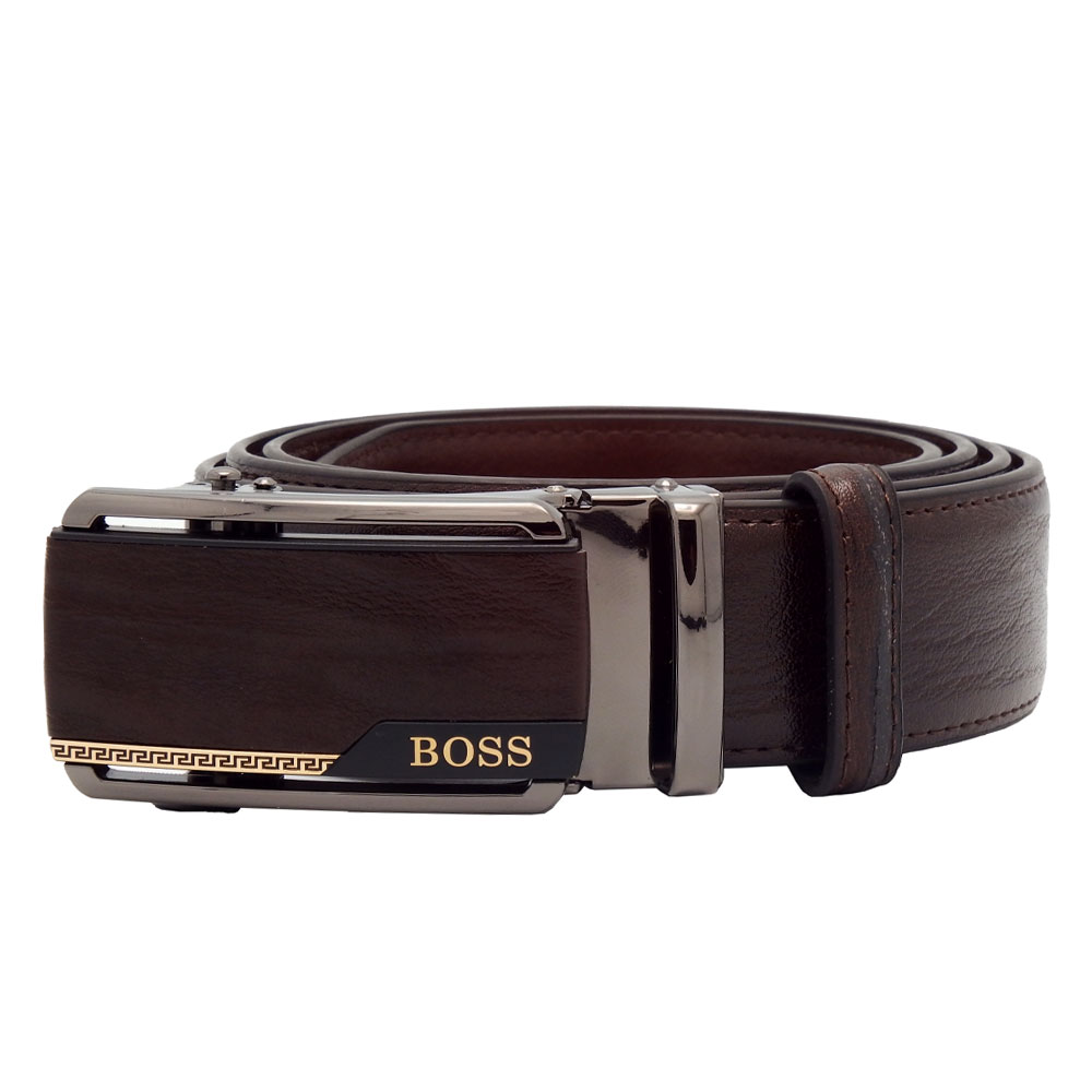 650 سگک فلزی ساده و تسمه چرمی با کیفیت بالا — Sleek metal buckle and high-quality leather strap.