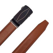 Reilly men's natural leather beltکمربند چرم طبیعی مردانه ریلی