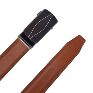 Reilly men's natural leather beltکمربند چرم طبیعی مردانه ریلی