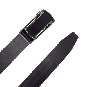 کمربند مردانه چرم طبیعی مدل KT166NU309 با طراحی ساده و کلاسیکMen's natural leather belt model KT166NU309 with a simple and classic design