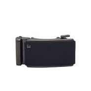 سگک ریلی مردانه KT2081BU، طراحی مدرن با رنگ مشکی مات KT2081BU Men's Rail Buckle, modern design with matte black finish