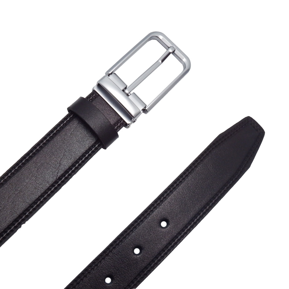 «کمربند قلاب‌دار چرم طبیعی – عرض ۳٫۵ سانتی‌متر، چرم گاومیش تک‌لایه»“Genuine leather hook-buckle belt – 3.5 cm width, single-layer buffalo leather