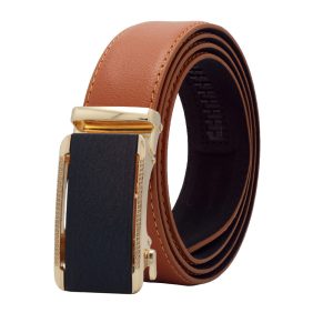 کمربند ریلی مردانه چرم صنعتی مدل ECO2084IN301 - Men's Industrial Leather Rail Belt ECO2084IN301