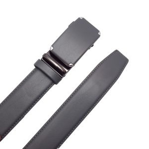 کمربند مردانه چرمی وارداتی با سگک ریلی مدل KT4065NU – Men’s imported genuine leather ratchet belt model KT4065NU