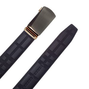 کمربند مردانه ریلی طبیعی اشبالت گاوی 5031NU7016 مشکی – Men's natural cowhide leather belt, black