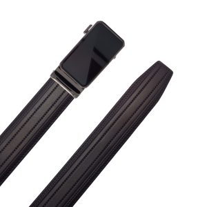 کمربند مردانه ریلی طبیعی اشبالت گاوی 5009NU7013 مشکی – Men's natural cowhide leather belt, black