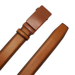 Men’s Genuine Leather Ratchet Belt KT7006