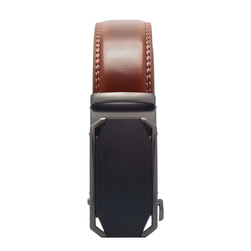 4001NU7024 کمربند مردانه ریلی چرم طبیعی 4001NU7024 عسلی – Men’s Genuine Leather Ratchet Belt, honey