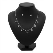 گردنبند زنانه طرح برگ ستاره مدل EN119s