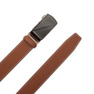 کمربند چرم طبیعی وارداتی مردانه با سگک ریلی کد 6002NU6024
