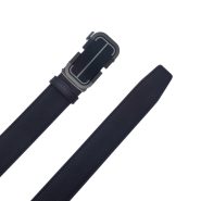 کمربند چرم طبیعی وارداتی مردانه با سگک ریلی کد 6005NU6025
