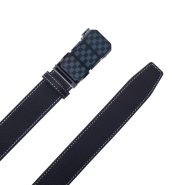 Men's Imported Genuine Leather Belt with Ratchet Buckle (Code 6007NU6026)کمربند چرم طبیعی وارداتی مردانه با سگک ریلی کد 6007NU6026