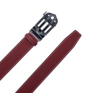 کمربند چرم طبیعی وارداتی مردانه با سگک ریلی کد 6008NU6023